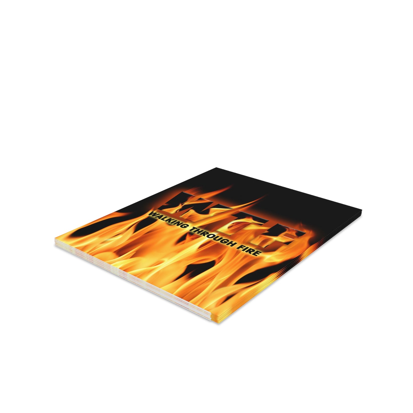 Walking Through Fire - Note/Greeting Card